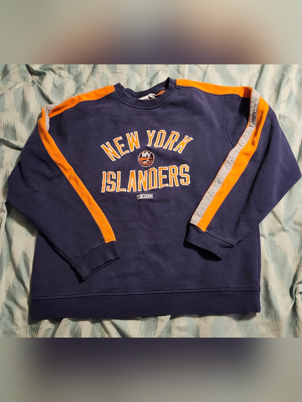 Vintage New York Islanders Crewneck Sweatshirt CCM Men's‎ Size Medium